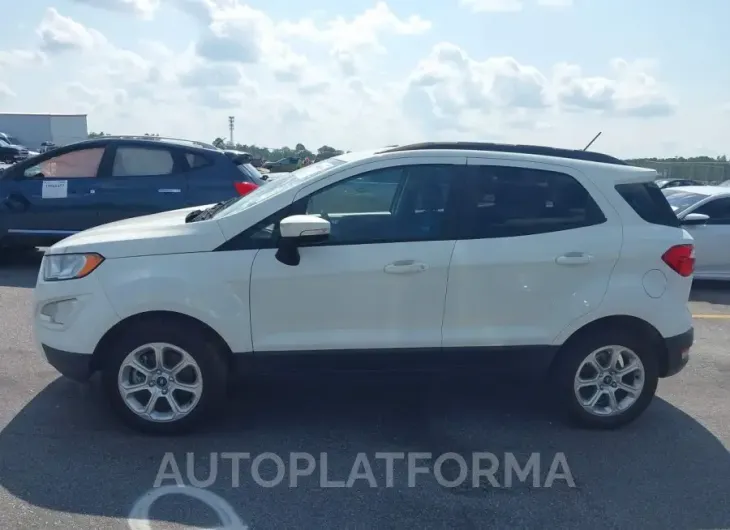 FORD ECOSPORT 2019 vin MAJ3S2GE2KC269595 from auto auction Iaai