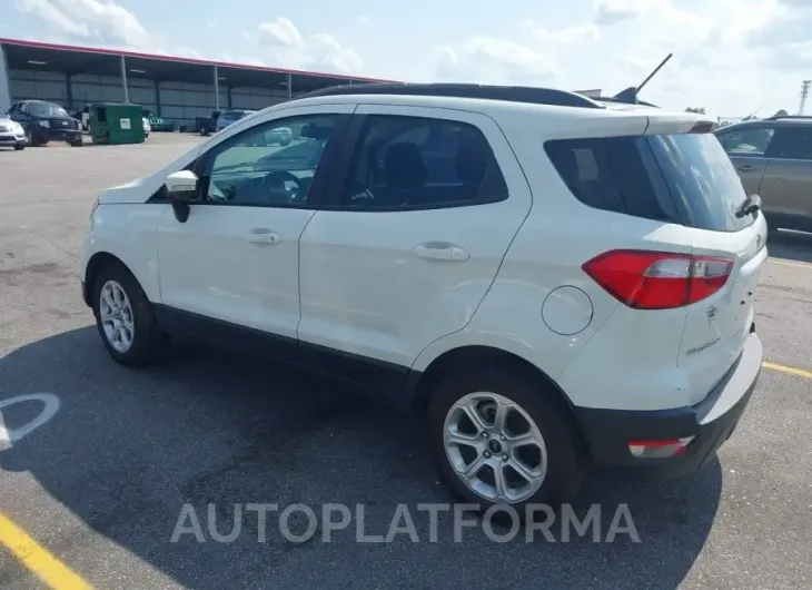 FORD ECOSPORT 2019 vin MAJ3S2GE2KC269595 from auto auction Iaai