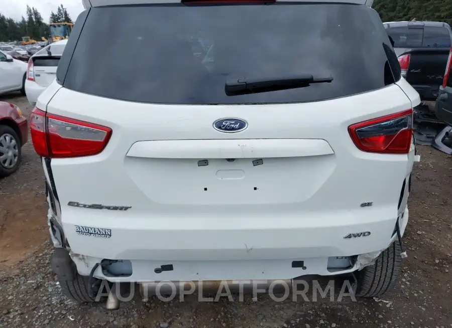 FORD ECOSPORT 2019 vin MAJ6S3GL4KC271706 from auto auction Iaai