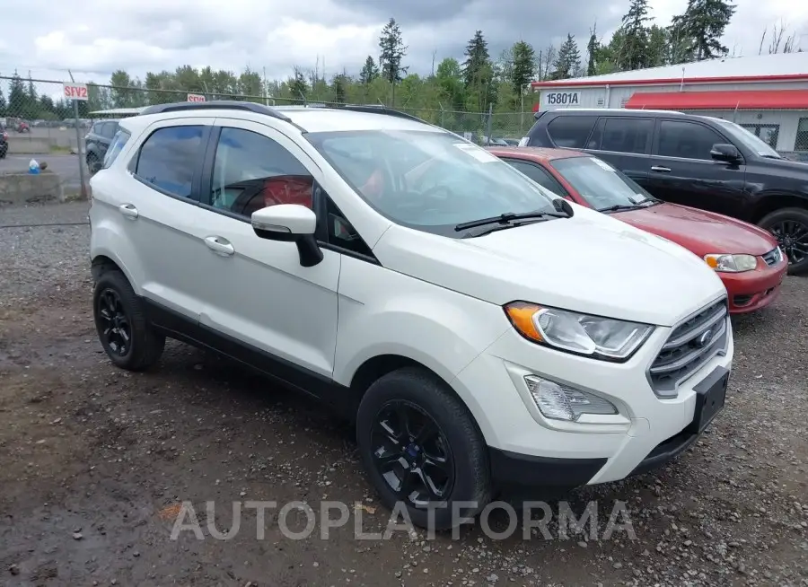 FORD ECOSPORT 2019 vin MAJ6S3GL4KC271706 from auto auction Iaai