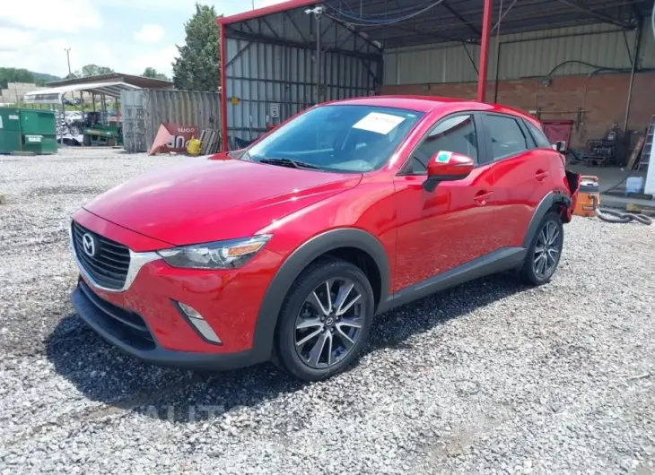 MAZDA CX-3 2018 vin JM1DKFC74J1303348 from auto auction Iaai