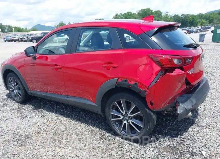 MAZDA CX-3 2018 vin JM1DKFC74J1303348 from auto auction Iaai