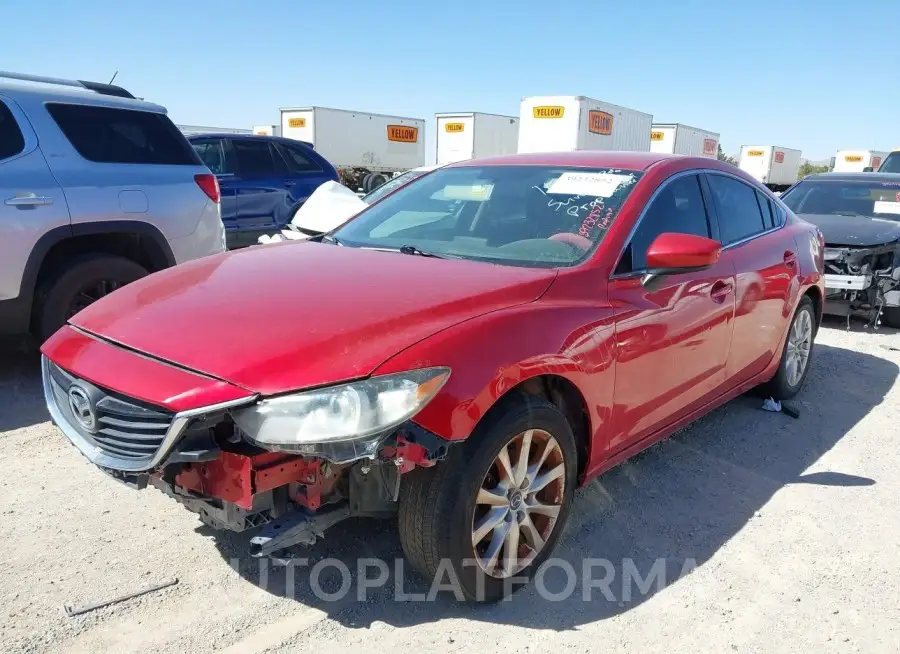 MAZDA MAZDA6 2016 vin JM1GJ1U5XG1429528 from auto auction Iaai