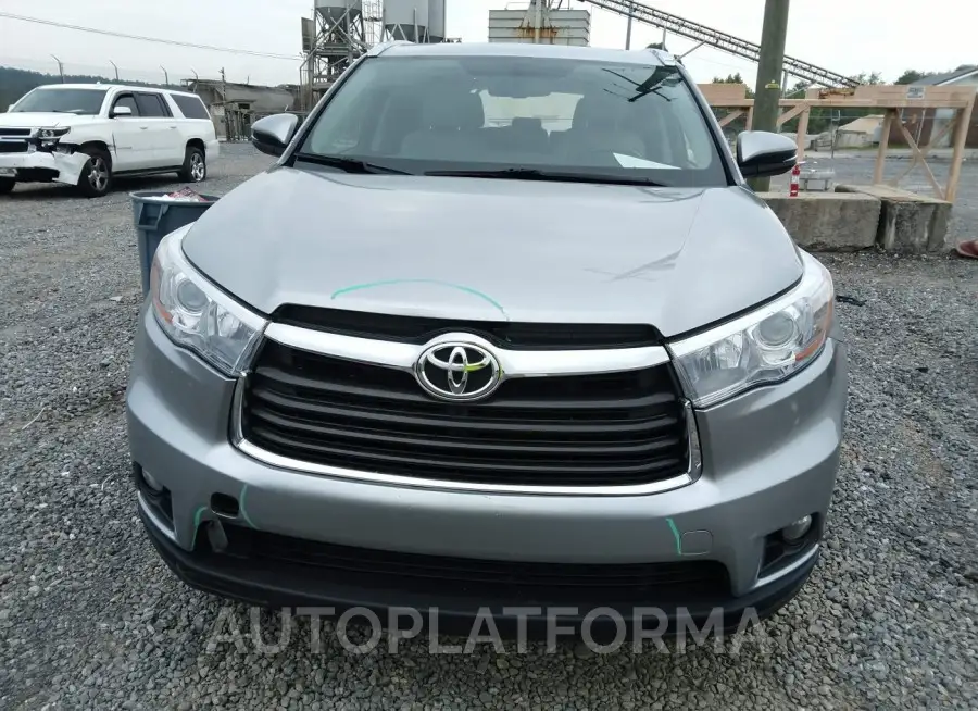 TOYOTA HIGHLANDER 2015 vin 5TDJKRFH5FS091353 from auto auction Iaai