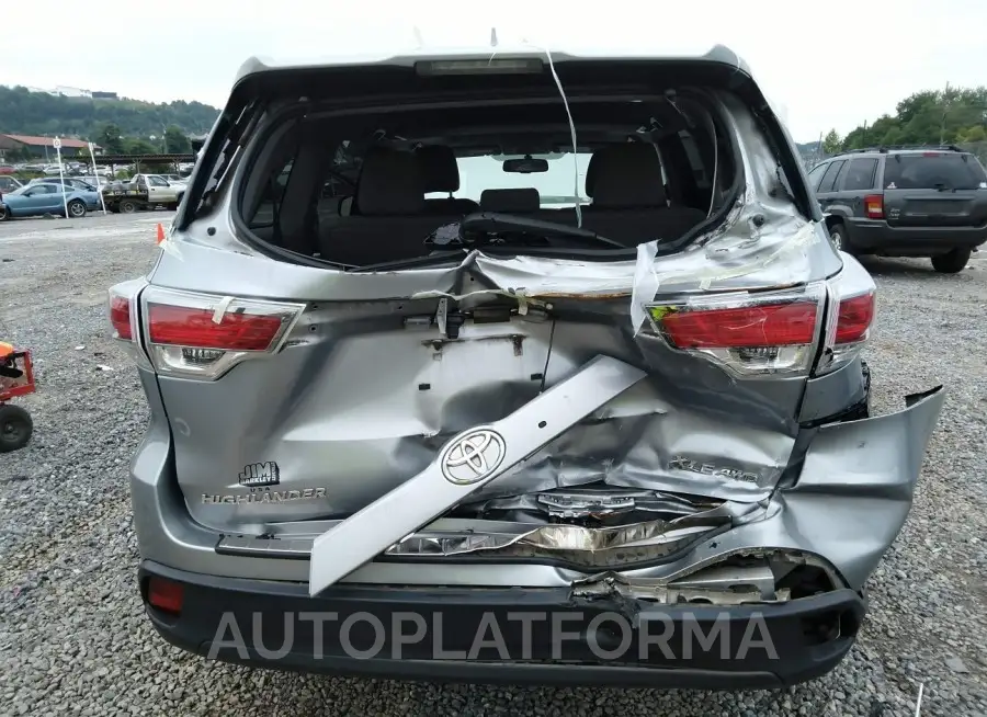 TOYOTA HIGHLANDER 2015 vin 5TDJKRFH5FS091353 from auto auction Iaai