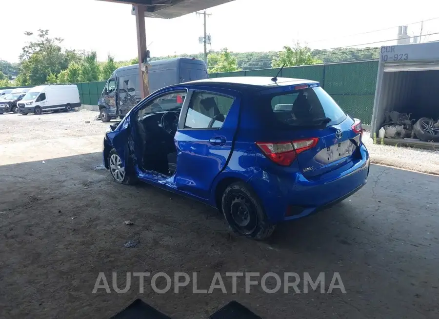 TOYOTA YARIS 2018 vin VNKKTUD37JA093694 from auto auction Iaai