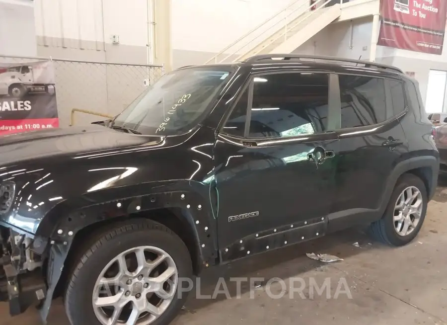 JEEP RENEGADE 2016 vin ZACCJABT3GPD83850 from auto auction Iaai