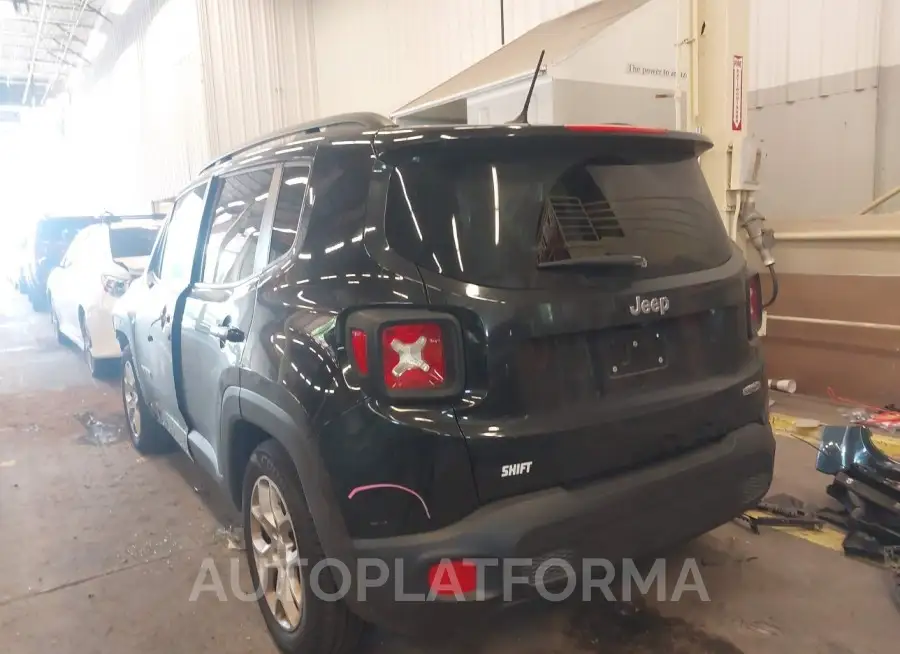 JEEP RENEGADE 2016 vin ZACCJABT3GPD83850 from auto auction Iaai