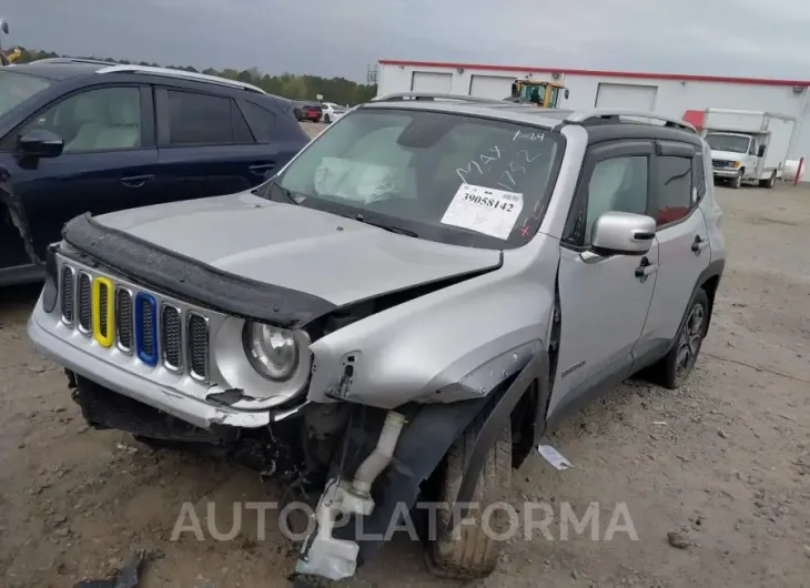 JEEP RENEGADE 2015 vin ZACCJBDT8FPB41752 from auto auction Iaai