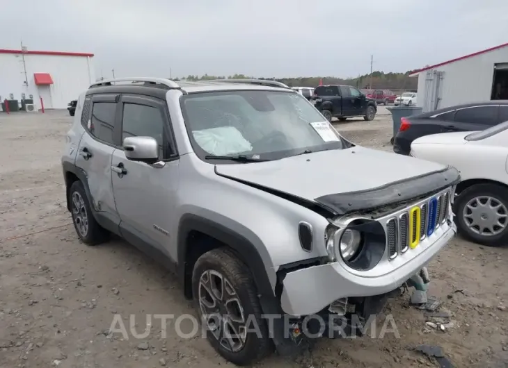 JEEP RENEGADE 2015 vin ZACCJBDT8FPB41752 from auto auction Iaai