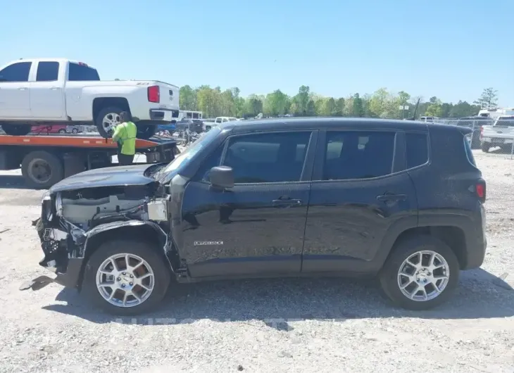 JEEP RENEGADE 2023 vin ZACNJDB18PPP33396 from auto auction Iaai