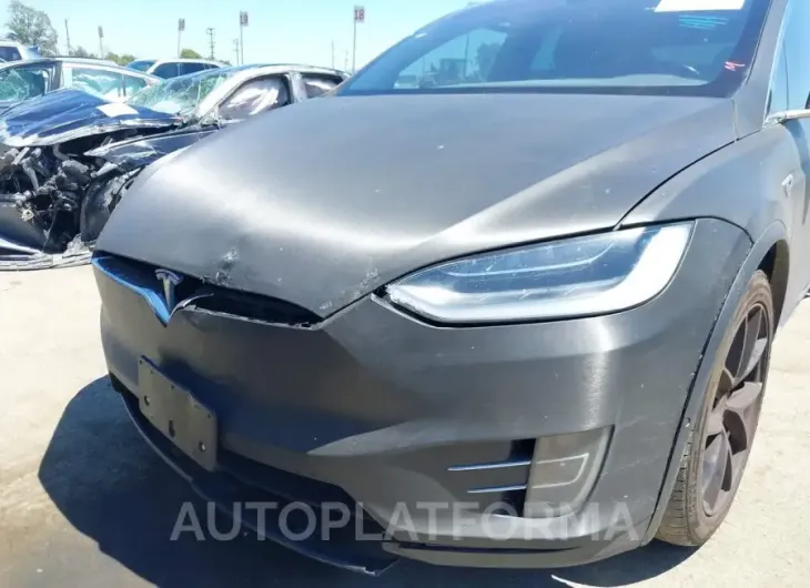 TESLA MODEL X 2016 vin 5YJXCBE20GF006727 from auto auction Iaai