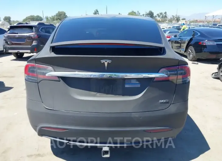 TESLA MODEL X 2016 vin 5YJXCBE20GF006727 from auto auction Iaai