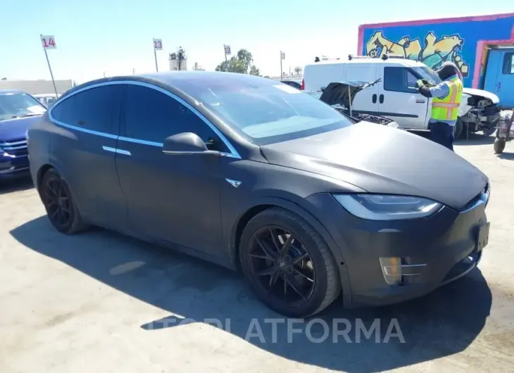 TESLA MODEL X 2016 vin 5YJXCBE20GF006727 from auto auction Iaai