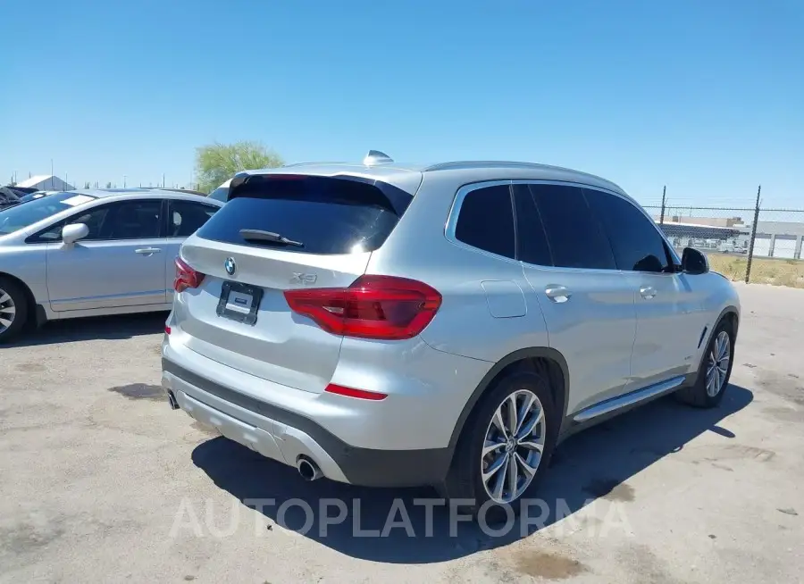 BMW X3 2018 vin 5UXTR9C51JLC83458 from auto auction Iaai