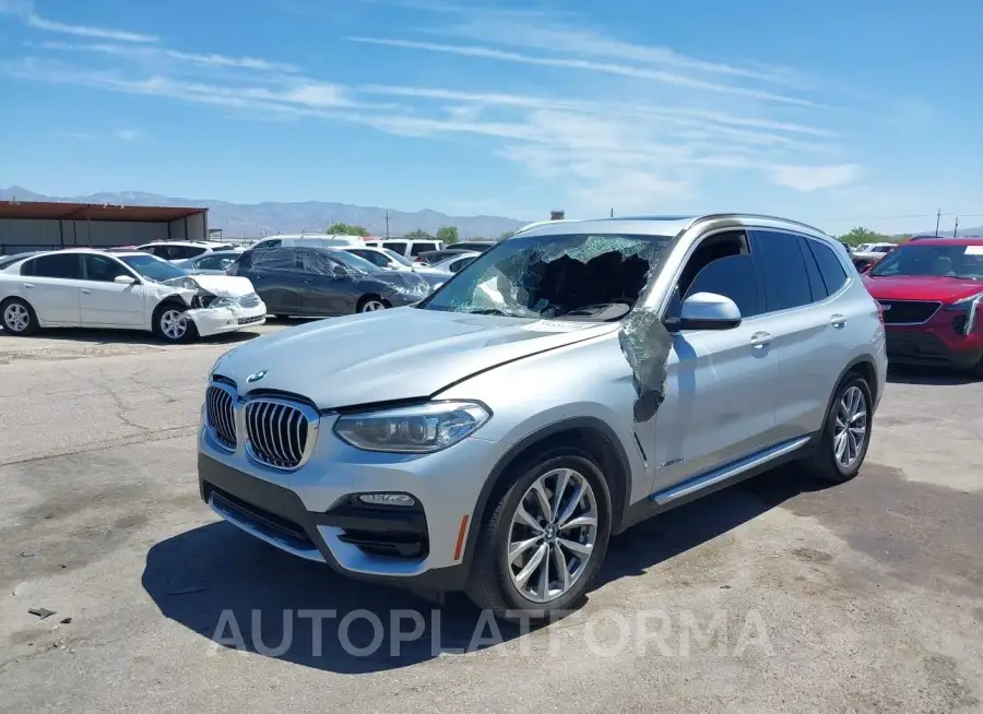 BMW X3 2018 vin 5UXTR9C51JLC83458 from auto auction Iaai