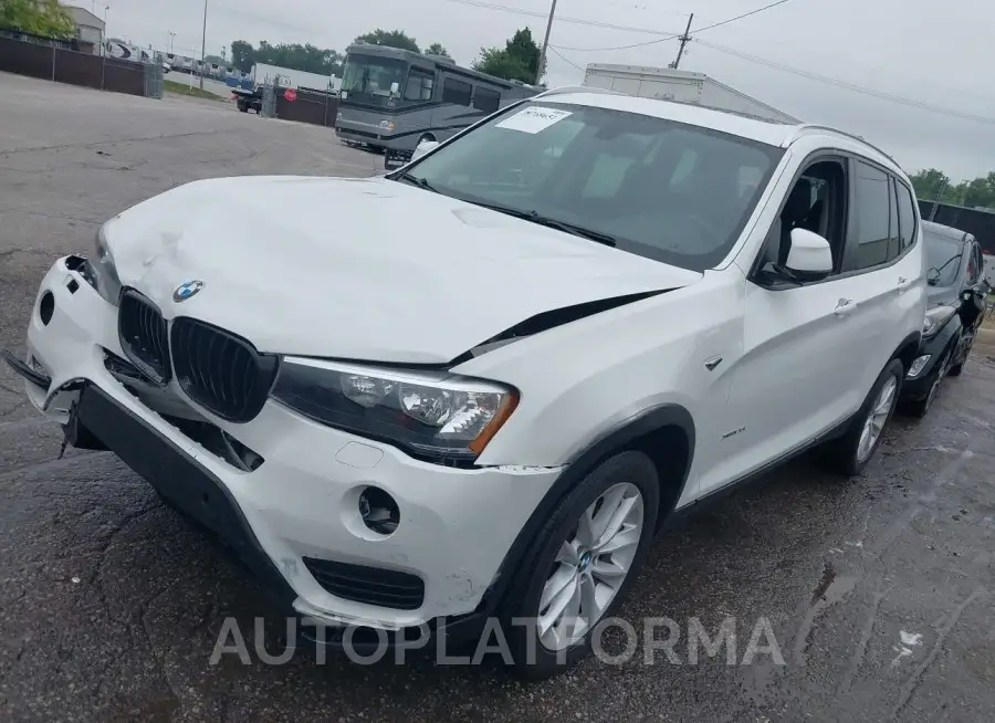 BMW X3 2017 vin 5UXWX9C59H0D97433 from auto auction Iaai