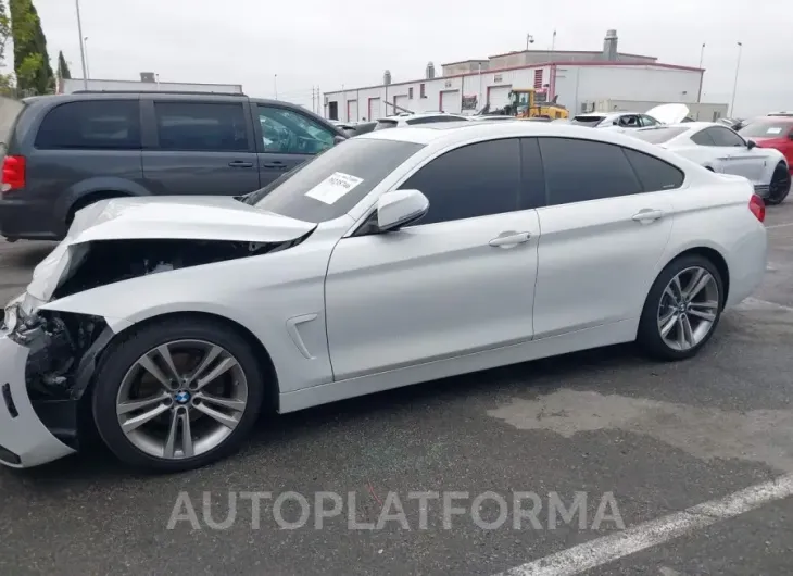 BMW 430I GRAN COUPE 2019 vin WBA4J1C53KBM17130 from auto auction Iaai