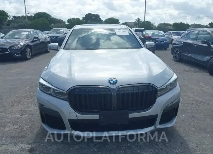 BMW 750I 2020 vin WBA7U2C00LGM26600 from auto auction Iaai