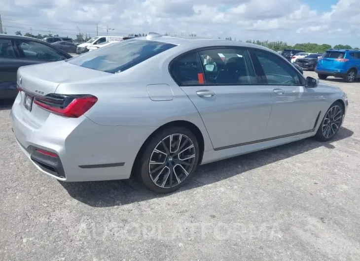 BMW 750I 2020 vin WBA7U2C00LGM26600 from auto auction Iaai