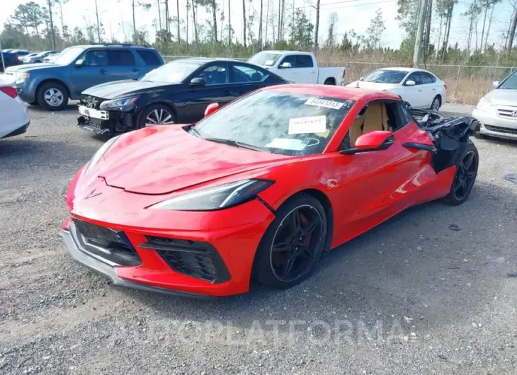 CHEVROLET CORVETTE STINGRAY 2020 vin 1G1Y73D40L5112696 from auto auction Iaai