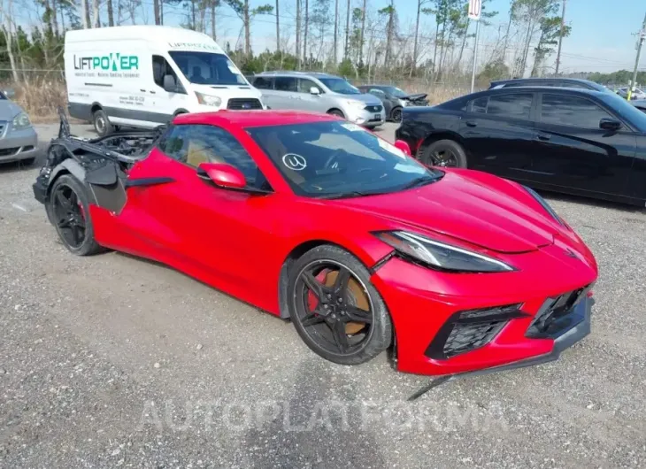 CHEVROLET CORVETTE STINGRAY 2020 vin 1G1Y73D40L5112696 from auto auction Iaai