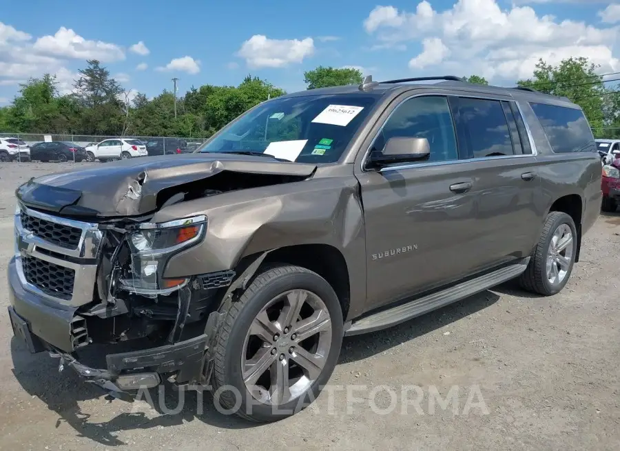 CHEVROLET SUBURBAN 2016 vin 1GNSKHKC6GR230423 from auto auction Iaai