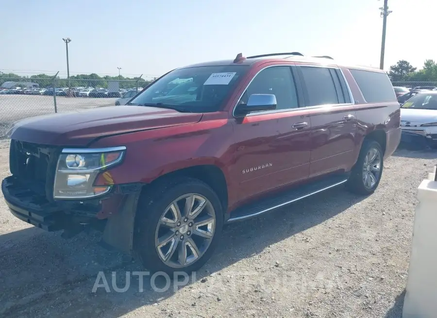 CHEVROLET SUBURBAN 2016 vin 1GNSKJKC8GR177263 from auto auction Iaai