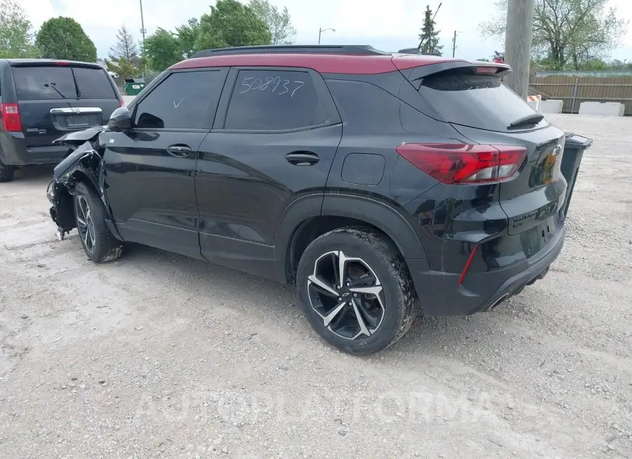 CHEVROLET TRAILBLAZER 2021 vin KL79MUSL1MB159174 from auto auction Iaai