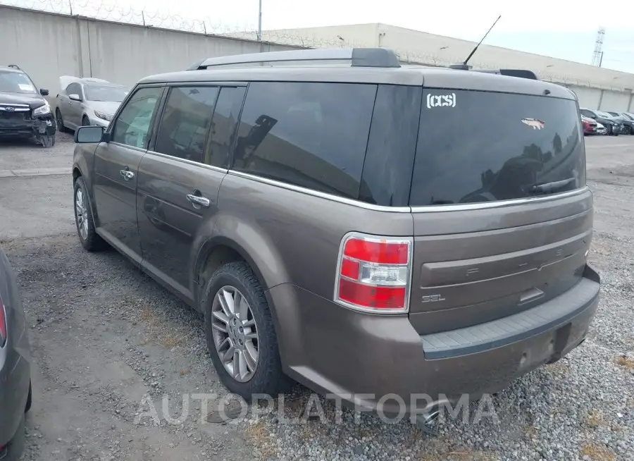 FORD FLEX 2019 vin 2FMGK5C83KBA10218 from auto auction Iaai