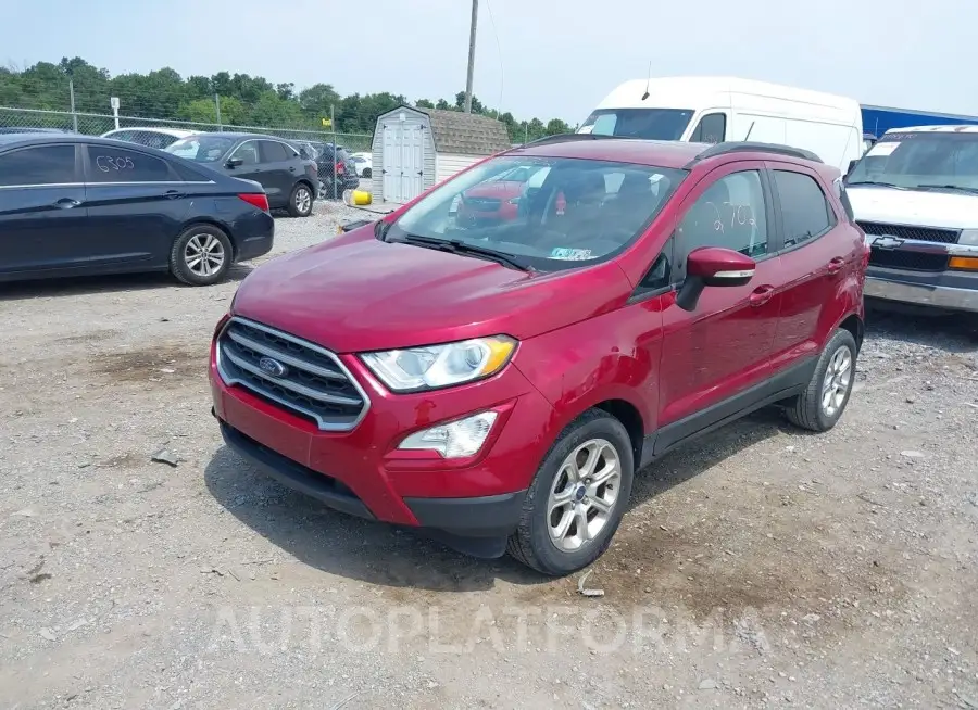 FORD ECOSPORT 2018 vin MAJ3P1TE7JC241274 from auto auction Iaai