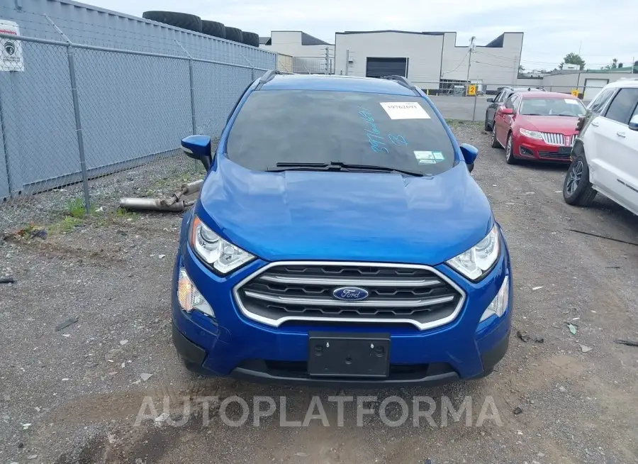 FORD ECOSPORT 2021 vin MAJ6S3GL5MC404007 from auto auction Iaai