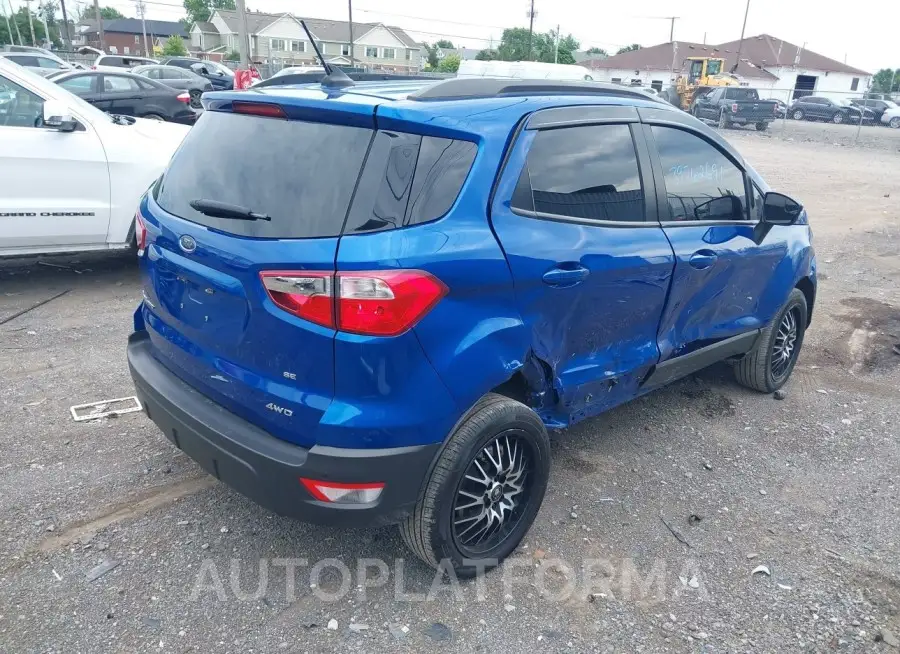 FORD ECOSPORT 2021 vin MAJ6S3GL5MC404007 from auto auction Iaai