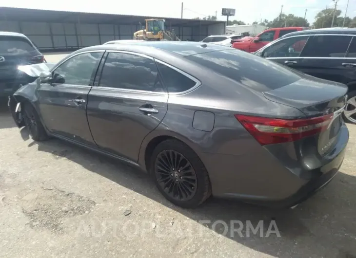 TOYOTA AVALON 2016 vin 4T1BK1EB2GU228602 from auto auction Iaai