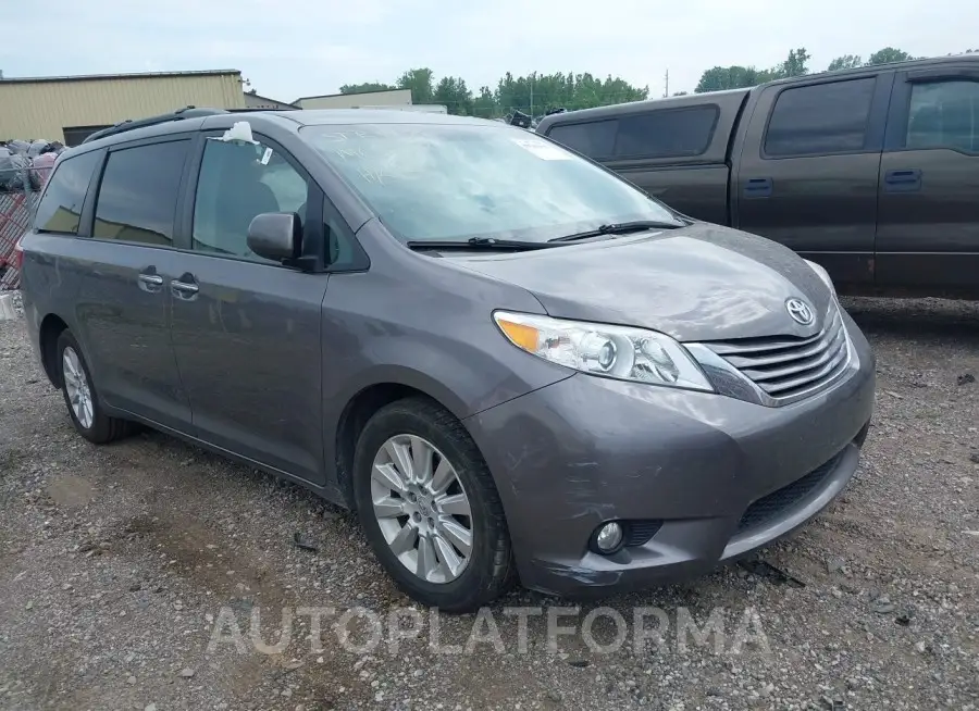 TOYOTA SIENNA 2015 vin 5TDDK3DC8FS115176 from auto auction Iaai