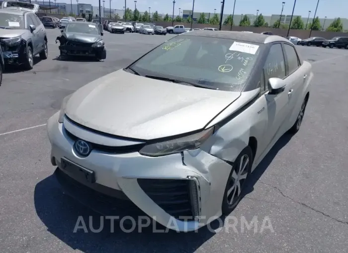 TOYOTA MIRAI 2018 vin JTDBVRBD9JA004767 from auto auction Iaai