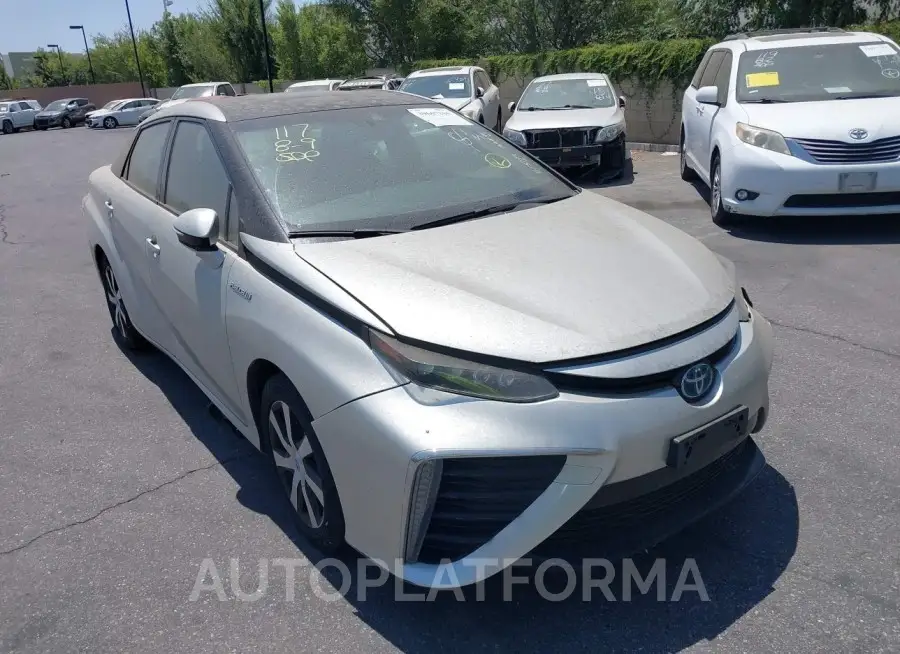 TOYOTA MIRAI 2018 vin JTDBVRBD9JA004767 from auto auction Iaai