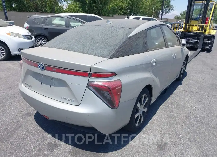 TOYOTA MIRAI 2018 vin JTDBVRBD9JA004767 from auto auction Iaai