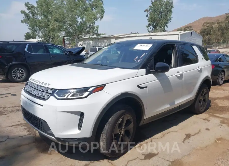 LAND ROVER DISCOVERY SPORT 2020 vin SALCJ2FX2LH836255 from auto auction Iaai