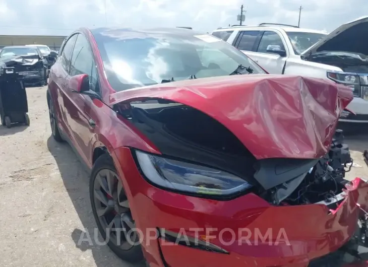 TESLA MODEL X 2023 vin 7SAXCBE68PF428685 from auto auction Iaai