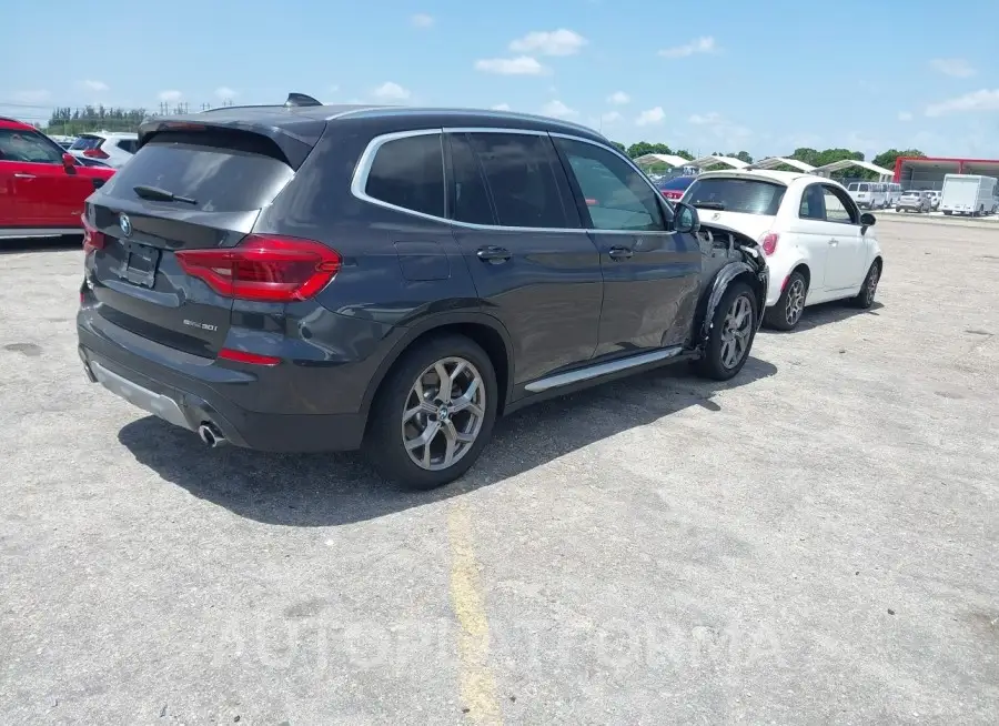 BMW X3 2020 vin 5UXTY3C01L9B78844 from auto auction Iaai