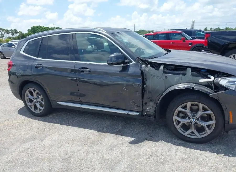 BMW X3 2020 vin 5UXTY3C01L9B78844 from auto auction Iaai