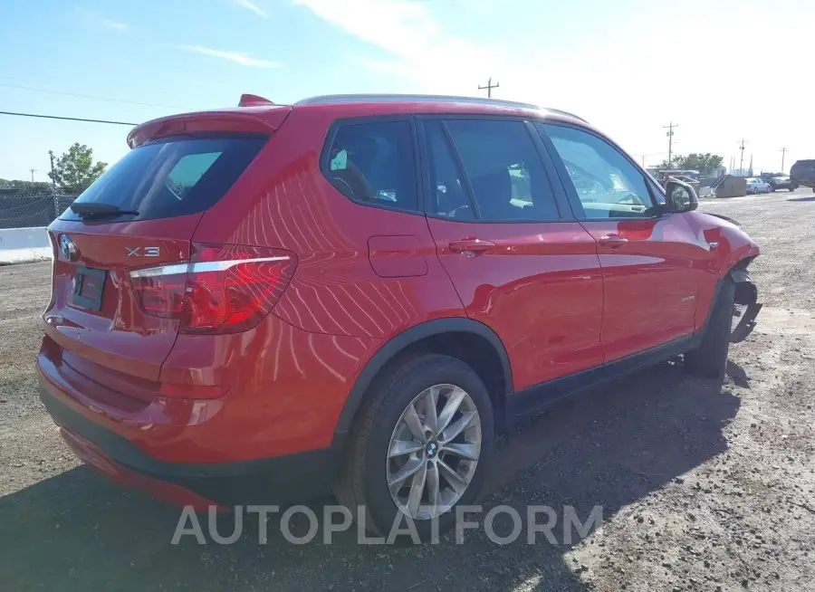 BMW X3 2017 vin 5UXWZ7C53H0U47142 from auto auction Iaai