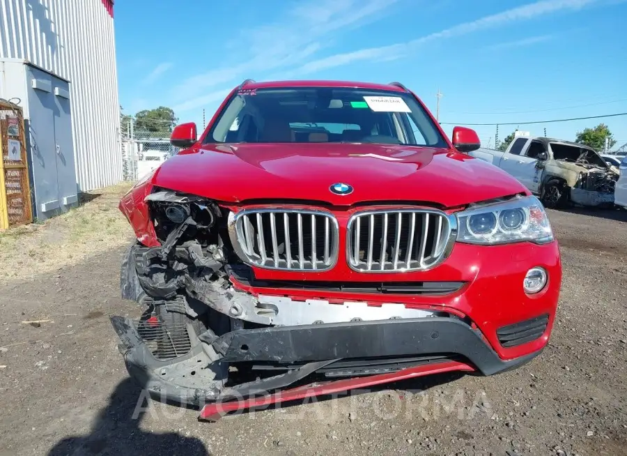 BMW X3 2017 vin 5UXWZ7C53H0U47142 from auto auction Iaai