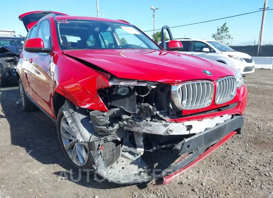 BMW X3 2017 vin 5UXWZ7C53H0U47142 from auto auction Iaai