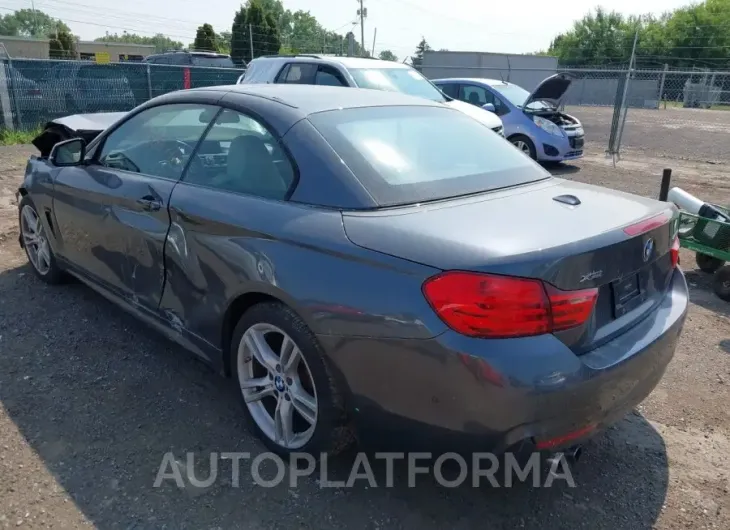 BMW 428I 2016 vin WBA3T1C55GP822227 from auto auction Iaai