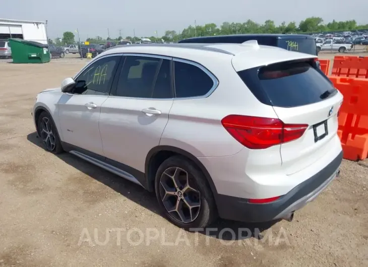 BMW X1 2016 vin WBXHT3C37G5E51835 from auto auction Iaai