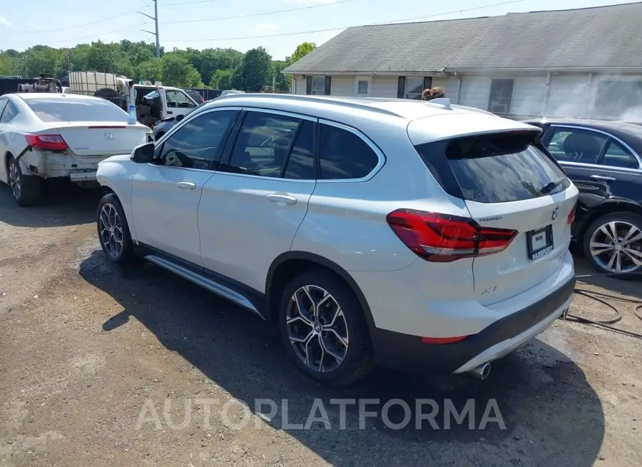 BMW X1 2021 vin WBXJG9C02M5T32971 from auto auction Iaai