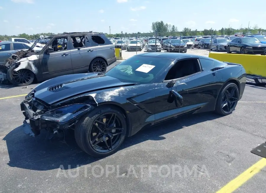 CHEVROLET CORVETTE 2019 vin 1G1YB2D72K5119618 from auto auction Iaai