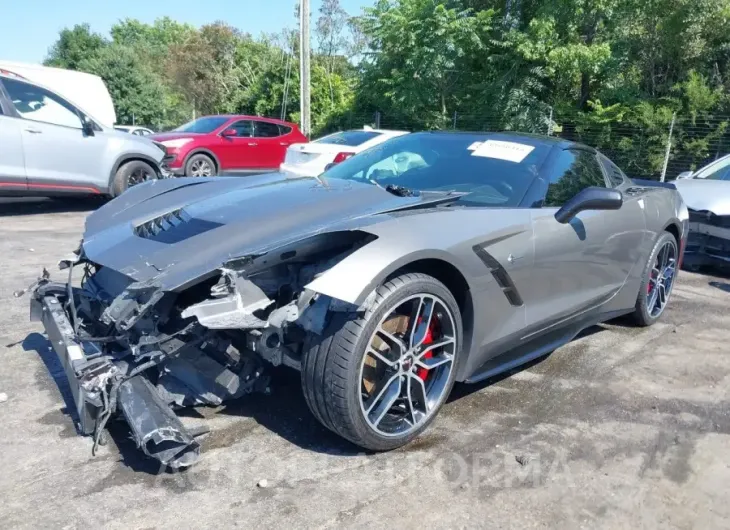 CHEVROLET CORVETTE 2015 vin 1G1YC2D78F5105290 from auto auction Iaai